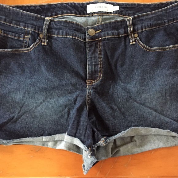 size 22 jean shorts